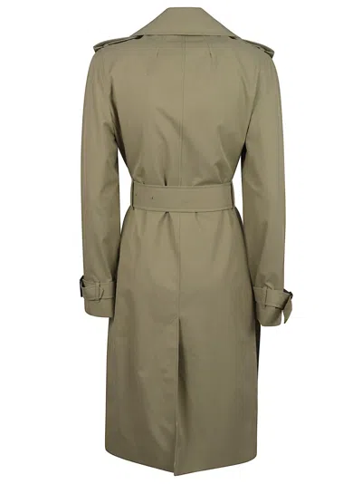 Burberry Classic Double-breasted Trench Coat In Gray