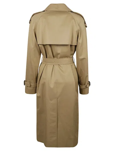 Burberry Double-breasted Beige Trench Coat