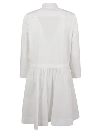 Tory Burch Button-down Dress With Gathered Waist