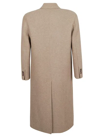 Brunello Cucinelli Double-breasted Cashmere Blend Coat