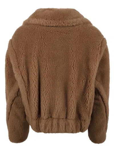 Max Mara Textured Camel Wool Coat