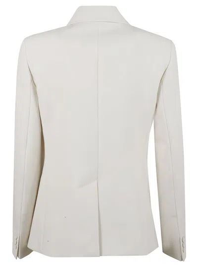 Max Mara Tailored Beige Blazer With Classic Lapel