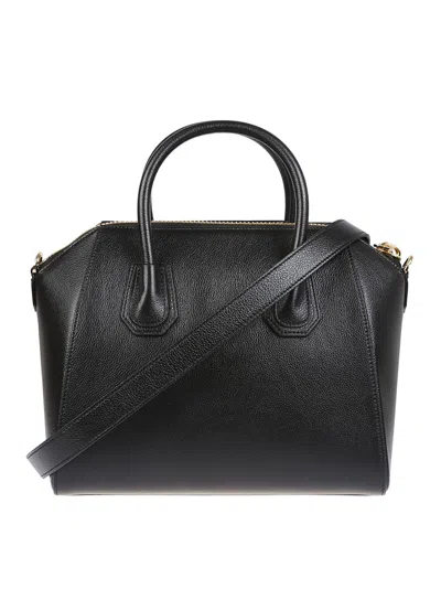 Givenchy Pebbled Leather Handbag With Structured Silhouette