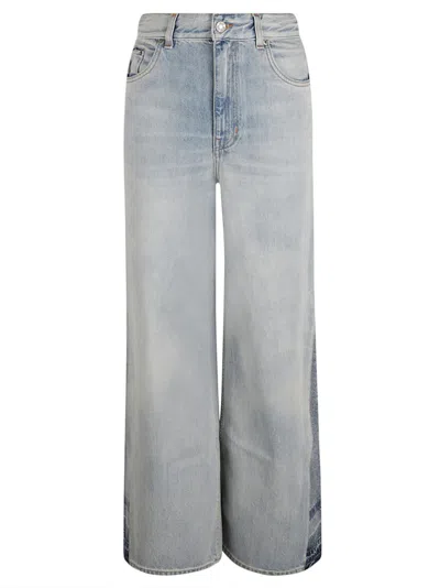 Chloé High-waisted Wide-leg Denim Jeans In Blue