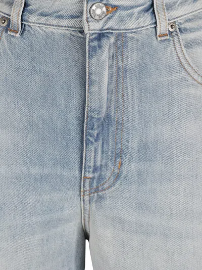 Chloé High-waisted Wide-leg Denim Jeans In Blue