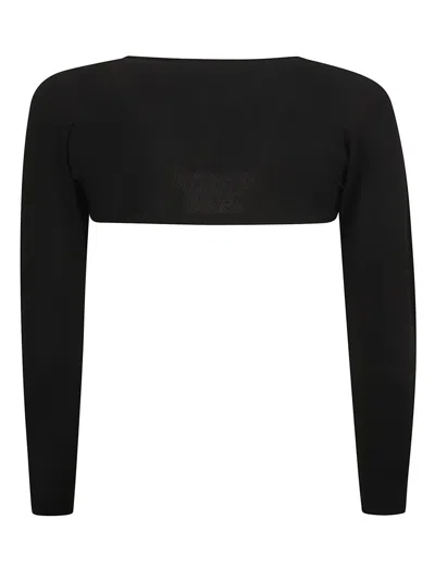 Dolce & Gabbana Viscose Kim Dolce E Gabbana Shrug In Black
