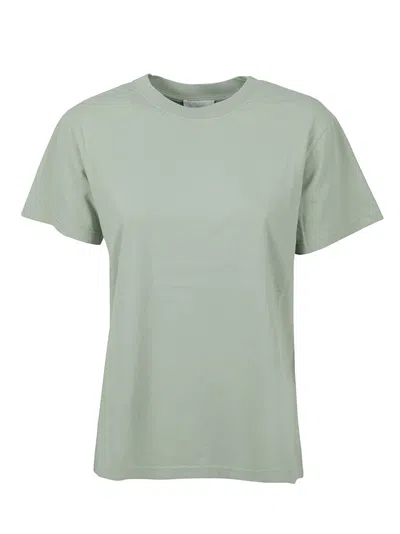 Chloé Relaxed Fit Cotton T-shirt In Green