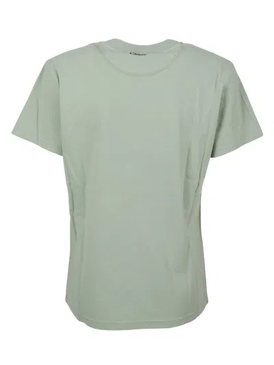 Chloé Relaxed Fit Cotton T-shirt In Green