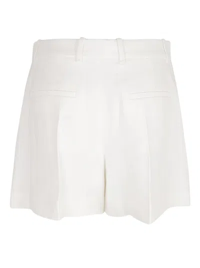 Chloé Tailored White Shorts With Aesthetic In White