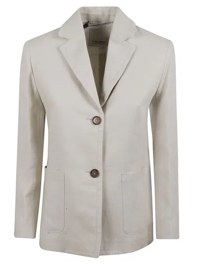 Max Mara Tailored Flax Linen Jacket