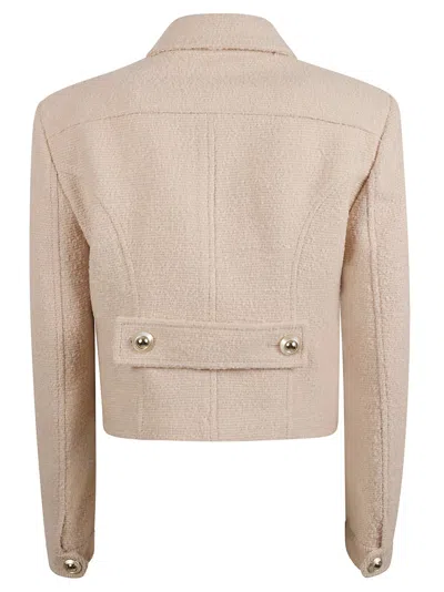 Tom Ford Double-breasted Jacket With Gold Buttons In Neutral