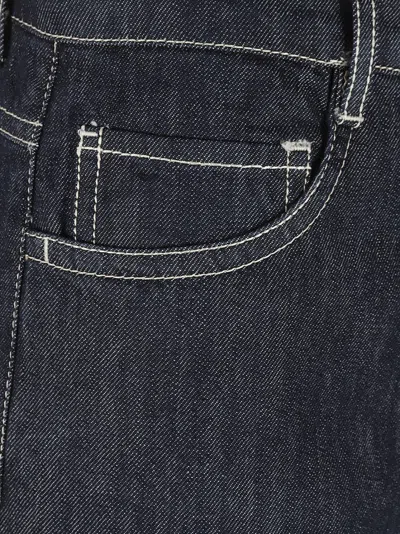 Max Mara Wide-leg Denim Jeans In Black