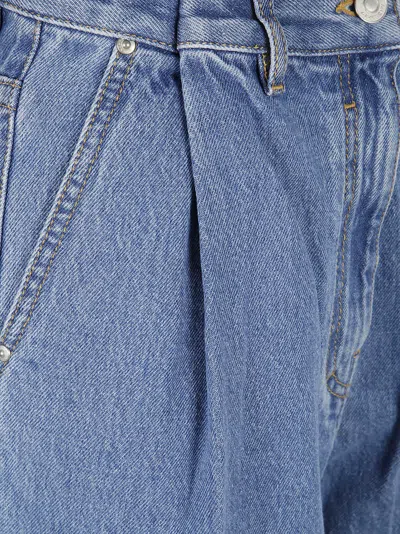 Givenchy Wide-leg High-waist Denim Jeans In Blue