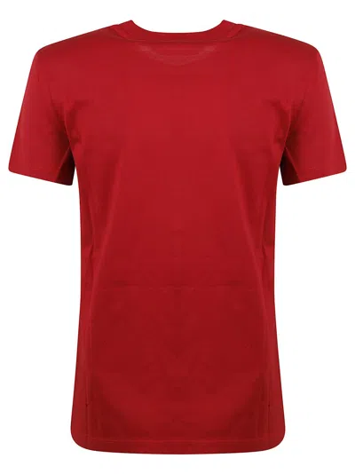 Max Mara Casual Red T-shirt In Brown