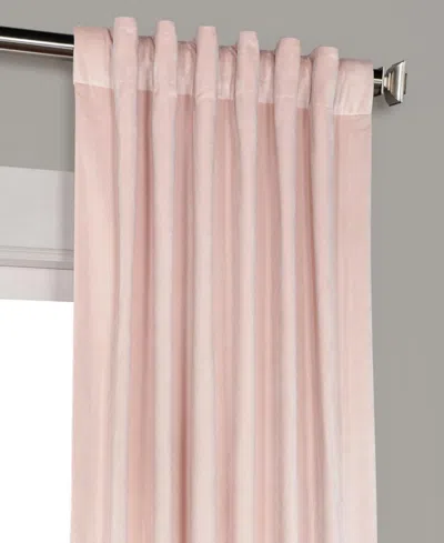 Half Price Drapes Pillow White Heritage Plush Velvet Room Darkening Curtain