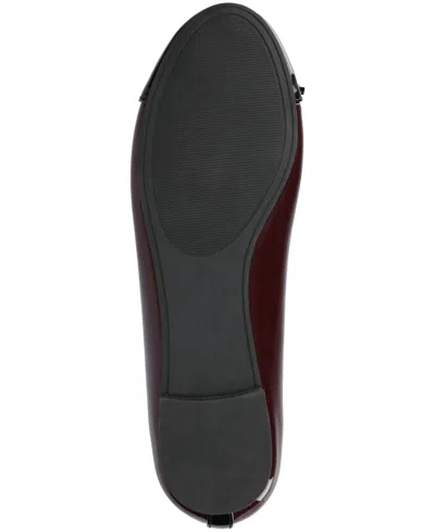 Journee Collection Women's Kaiah Cap Toe Ballet Flats