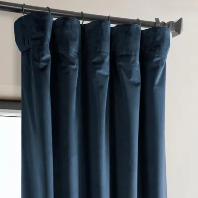 Half Price Drapes Pillow White Heritage Plush Velvet Room Darkening Curtain
