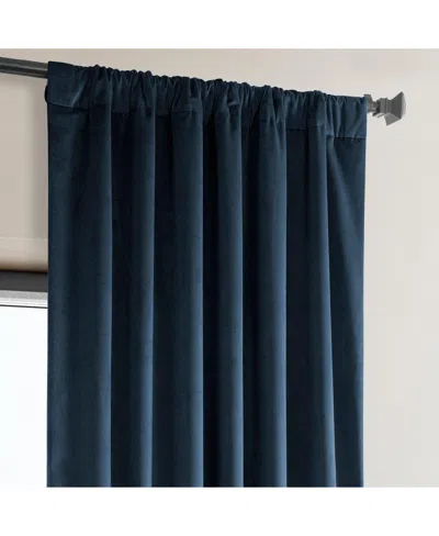Half Price Drapes Pillow White Heritage Plush Velvet Room Darkening Curtain