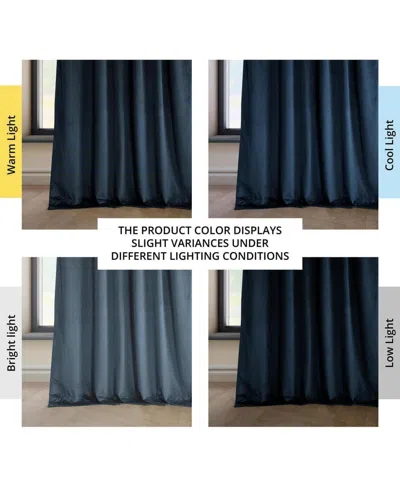 Half Price Drapes Pillow White Heritage Plush Velvet Room Darkening Curtain