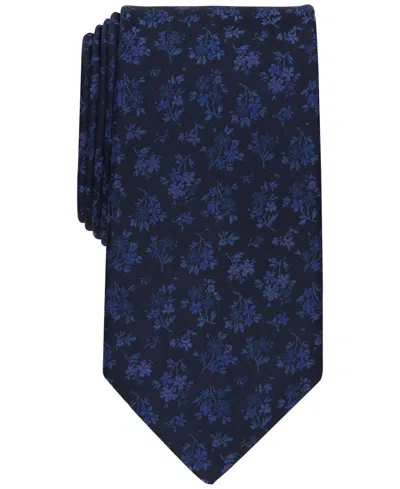 Tayion Collection Men's Black & Gold Solid Tie