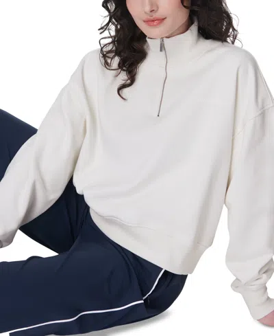Sweaty Betty Revive Crop Pullover In White