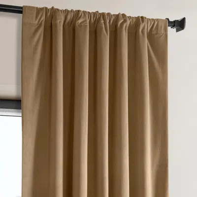 Half Price Drapes Pillow White Heritage Plush Velvet Room Darkening Curtain