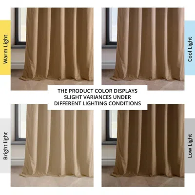 Half Price Drapes Pillow White Heritage Plush Velvet Room Darkening Curtain