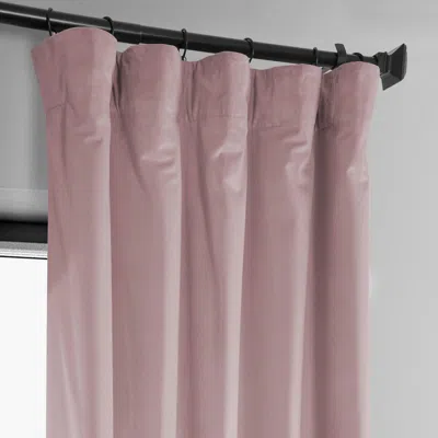 Half Price Drapes Pillow White Heritage Plush Velvet Room Darkening Curtain