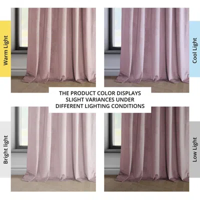 Half Price Drapes Pillow White Heritage Plush Velvet Room Darkening Curtain