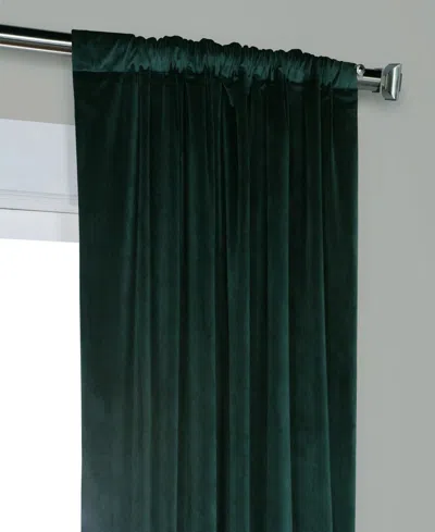 Half Price Drapes Pillow White Heritage Plush Velvet Room Darkening Curtain