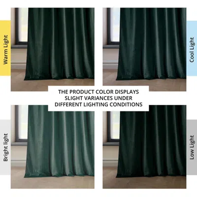 Half Price Drapes Pillow White Heritage Plush Velvet Room Darkening Curtain