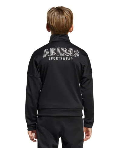 Adidas Originals Big Boys House Of Tiro Track Jacket In Black