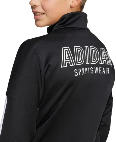 Adidas Originals Big Boys House Of Tiro Track Jacket In Black