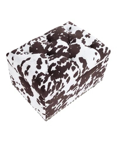 Convenience Concepts 17.75" Designs4comfort 5th Avenue Storage Ottoman