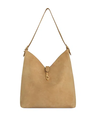 Rebecca Minkoff Mab Tan Suede Hobo Bag