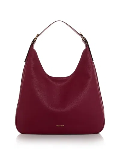 Michael Kors Nolita Large Leather Hobo Shoulder Bag
