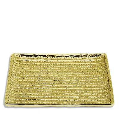 Michael Aram Flights Of Fancy Matzah Plate In Gold