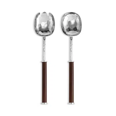 Michael Aram Reflective Serving Set In Metallic