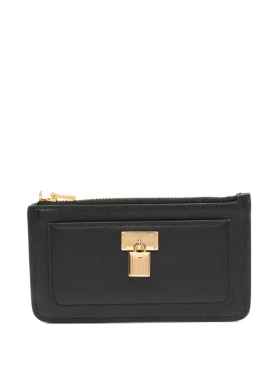 Tom Ford Padlock-detail Card Holder In Black