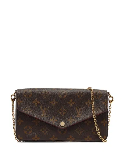 Pre-owned Louis Vuitton Felicie Pochette Crossbody Bag