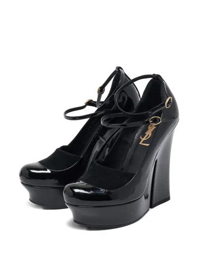 Pre-owned Saint Laurent 2023 120mm Platform Pumps