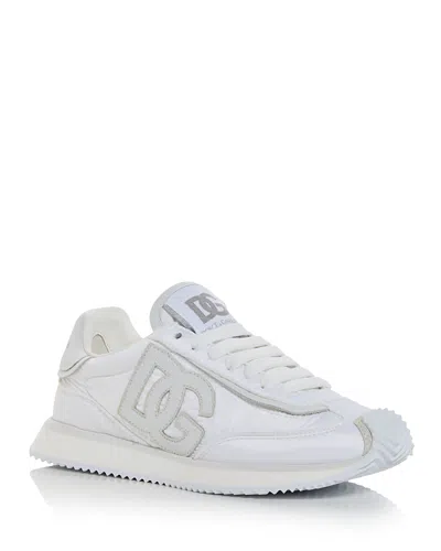 Dolce & Gabbana Dg Cushion Sneakers In Gray