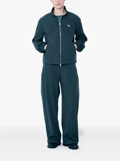 Running Order Tommy Track Jacket In Blue