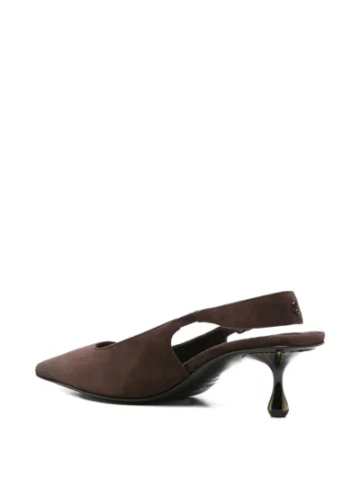 Jimmy Choo 50mm Amel Slingback Pointed-toe Pumps