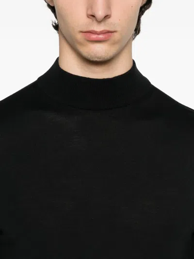 Tom Ford High-neck Wool Sweater In Black