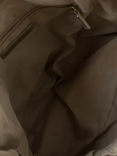 Pre-owned Givenchy Pleated Canvas Tote Bag