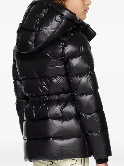 Mackage Hooded Puffer Jacket In Black