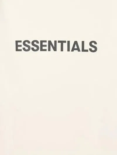 Essentials Logo-print T-shirt In White