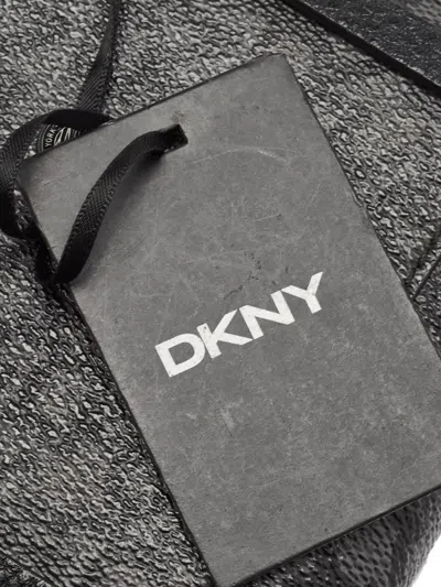Pre-owned Dkny Monogram-pattern Cross Body Bag