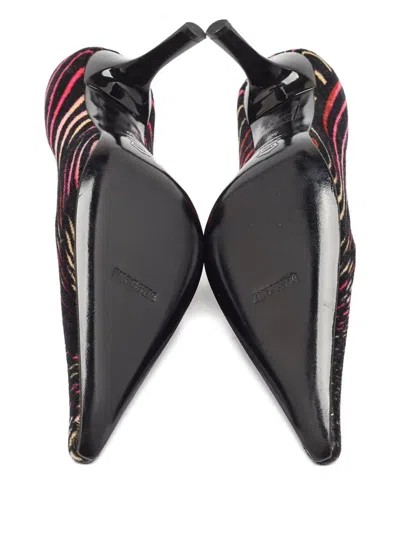 Pre-owned Missoni 2023 100mm Velvet Pumps